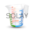 Ölçü Kabı Dereceli Renkli 1000 ML