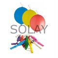 Lastikli Punc Balon - 100 Adet