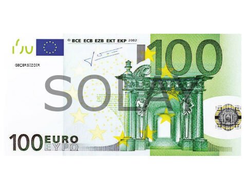 Düğün Parası - 100 Adet 100 Euro