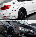Araç Sticker Mermi ve Oto Sticker Yara Şeklinde 3D