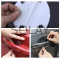 8 Adet Araba Kapı Kolu Koruyucu Çizilme Önleyici Şeffaf Sticker Film Koruma Seti