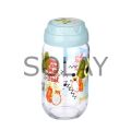 Vintage  Dekoratif  Desenli Cam Kavanoz 1000 ml - 33,8 oz - Avokado