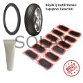 Büyük Lastik Yaması - Bisiklet - Motor Lastiği Yaması