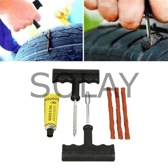 6 Parça Araba Motosiklet Otomobil Bisiklet Lastik Tamir Kiti Araç Bakım Seti