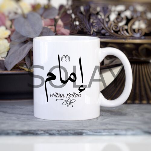 Kişiye Özel İmam Kupa Bardak