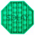 Sekizgen Tek Renk Pop Push İt Anti Stres Baloncukları Bubble Fidget