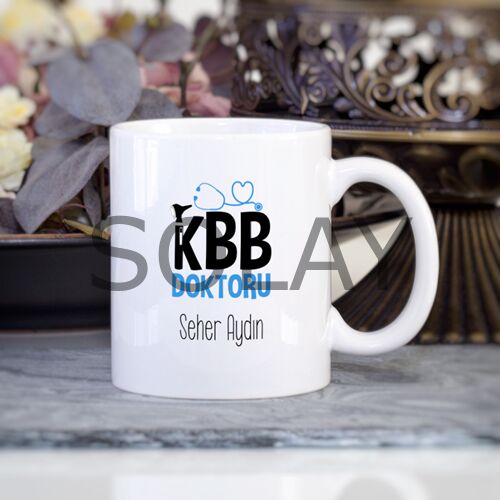 Kişiye Özel Kulak Burun Boğaz Doktoru Kupa Bardak