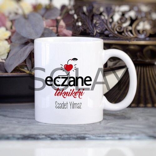 Kişiye Özel Eczane Teknikeri Kupa Bardak
