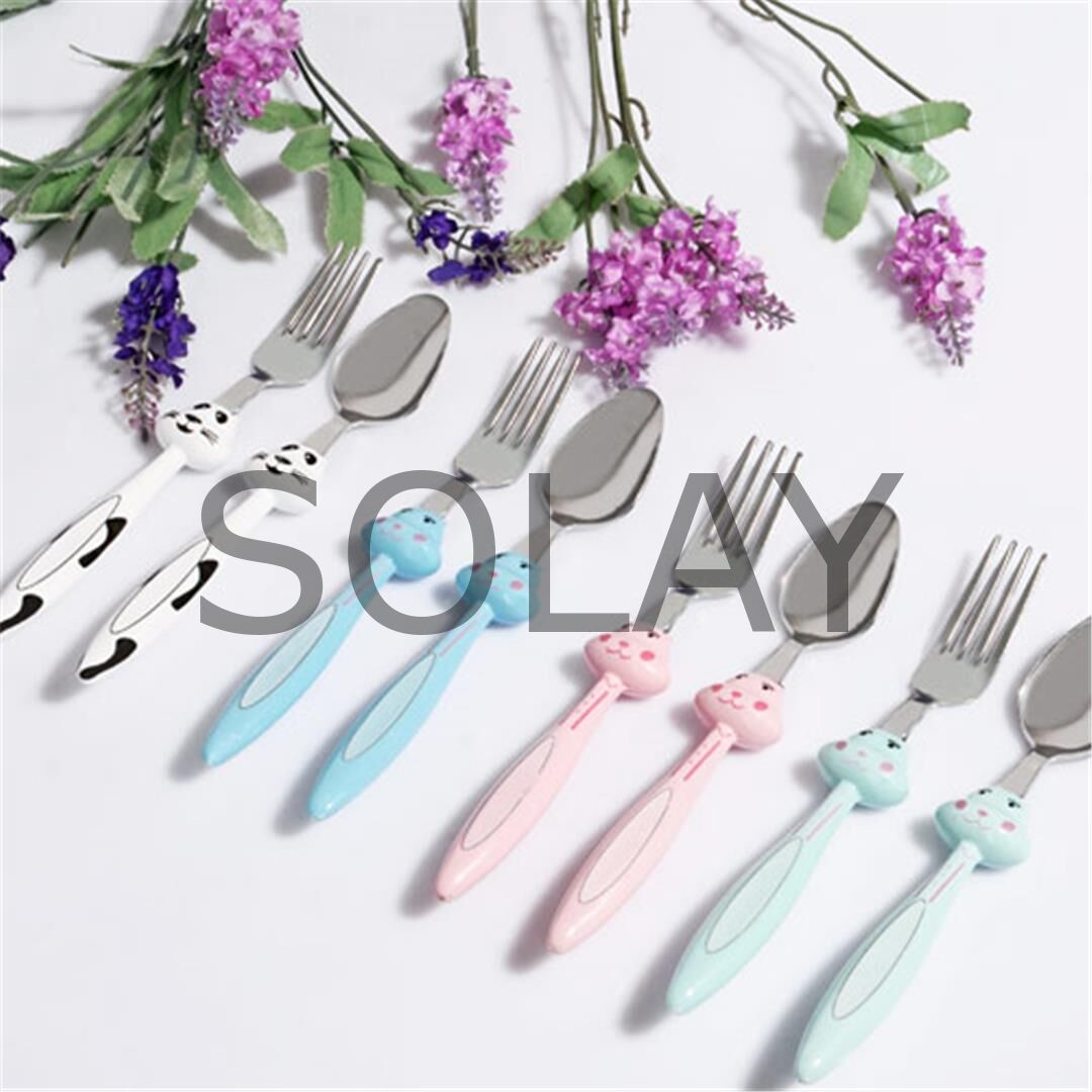 Bebek Çatal Kaşık Seti - 18 cm